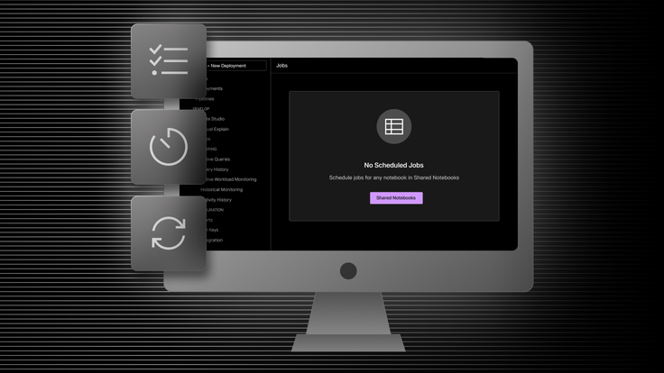 Leveraging the Simplicity of Scheduled Jobs